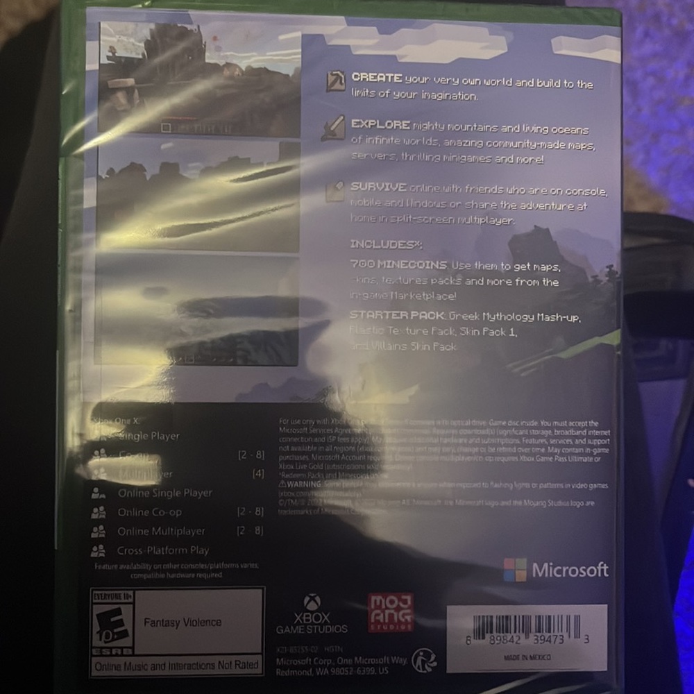 Minecraft Xbox 1 - Picture 2 of 2